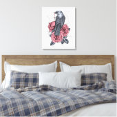 Der Vogel mit der silbernen Taste Leinwanddruck (Insitu (Schlafzimmer))