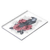 Der Vogel mit der silbernen Taste Notizblock (Linke Seite)