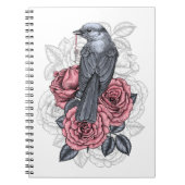 Der Vogel mit der silbernen Taste Notizblock (Vorderseite)