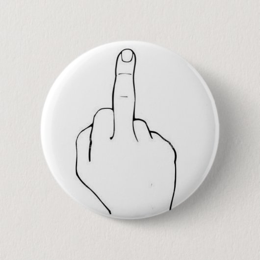 Der Vogel (Mittelfinger) Button (Vorderseite)