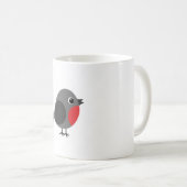 Der Vogel - Robin Kaffeetasse (VorderseiteRechts)