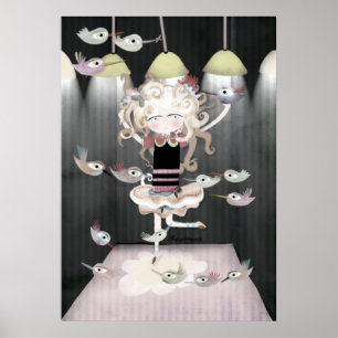 Der Vögel Thriller Alfred Hitchcock Poster