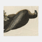 Der Vogel von Washington aus Audubons Vögeln Ameri Fleecedecke (Vorderseite (Horizontal))