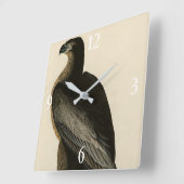 Der Vogel von Washington aus Audubons Vögeln Ameri Quadratische Wanduhr (Winkel)