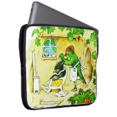 Der Vogelbarsch Laptopschutzhülle (Vorne Rechts)