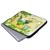 Der Vogelbarsch Laptopschutzhülle (Vorne Knopf)