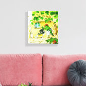 Der Vogelbarsch Leinwanddruck (Insitu (Wohnzimmer))