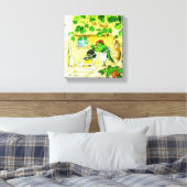 Der Vogelbarsch Leinwanddruck (Insitu (Schlafzimmer))