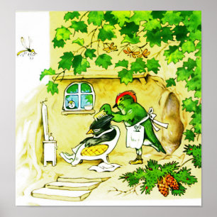 Der Vogelbarsch Poster