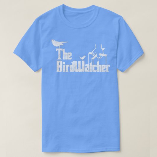Der Vogelbeobachter Bird Watcher Bird Watcher Voge T-Shirt (Design vorne)