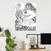 Der Vogelfänger Poster (Heimbüro)
