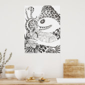 Der Vogelfänger Poster (Küche)