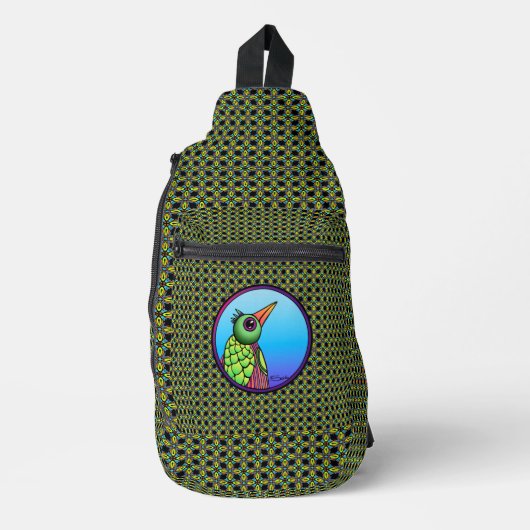 Der Vogelkreuz-Tasche Crossbody Bag (Vorderseite)