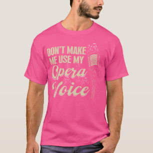 Der Vokalkonzert am Broadway lässt mich nicht benu T-Shirt