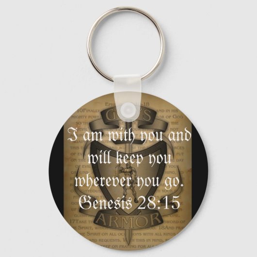 Der volle Schutz Gottes Schlüsselanhänger (Vorderseite)