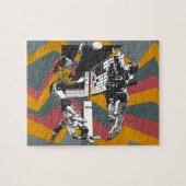 Der Volleyball der SPITZENfrauen Puzzle (Horizontal)