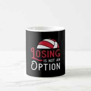 Der Volleyball-Player ist kein beliebter Strand Kaffeetasse