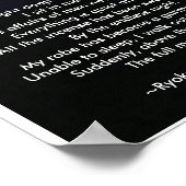 Der Vollmond erscheint/ Poster (Ecke)