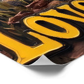 Der Vollmond-Gig des Waldfeuerwehrers Poster (Ecke)