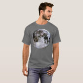 Der Vollmond-Shirt der Männer T-Shirt (Vorne ganz)