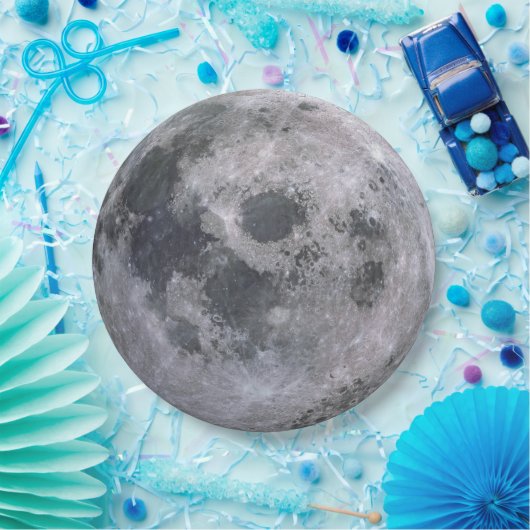 Der Vollmond-WegwerfpapierTeller Pappteller (Party)