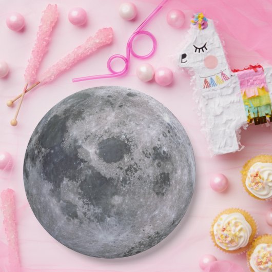 Der Vollmond-WegwerfpapierTeller Pappteller (Party)