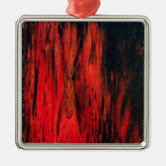 Der Vollstrecker Silbernes Ornament (Vorne)