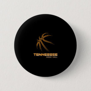 Der Volunteer State Sports Fan Tennessee Sketll Ho Button