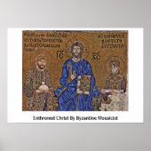 Der von dem byzantinischen Mosaikisten bewunderte Poster (Vorne)