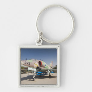 Der von den USA gebaute Kämpfer A-4 Skyhawk Schlüsselanhänger