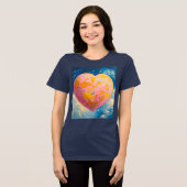 Der von der Liebe bewegte Raum Tri-Blend Shirt (Vorderseite voll)