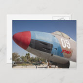 Der von Frankreich gebaute Vautour-Bomber Postkarte (Vorne/Hinten)