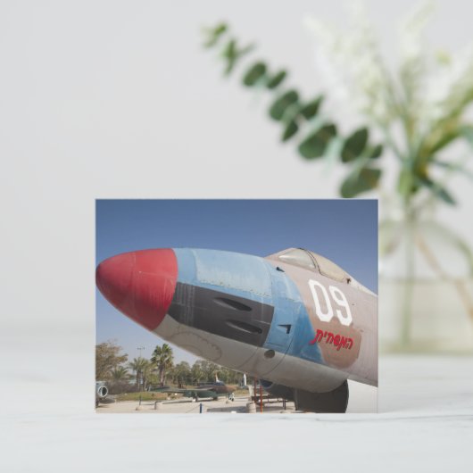 Der von Frankreich gebaute Vautour-Bomber Postkarte (Stehend Vorderseite)