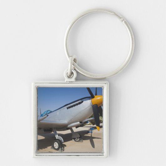 Der von Großbritannien gebaute Spitfire-Kämpfer Schlüsselanhänger (Vorne)