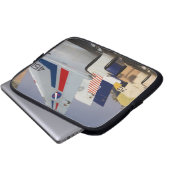 Der von Israel gebaute Kfir-Kämpfer Laptopschutzhülle (Vorne Knopf)