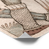 Der von Odin überzeugte Riese Baugi Poster (Ecke)