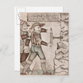 Der von Odin überzeugte Riese Baugi Postkarte (Vorne/Hinten)