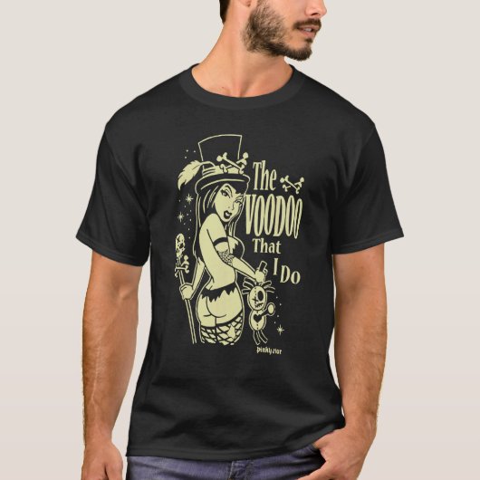 DER VOODOO, DEN ICH MACHE, FRAU T-Shirt (Vorderseite)