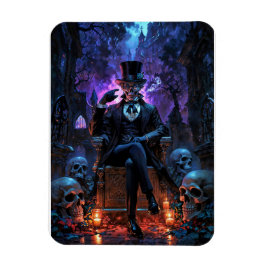 Der Voodoo Gentleman Baron Samedi Magnet
