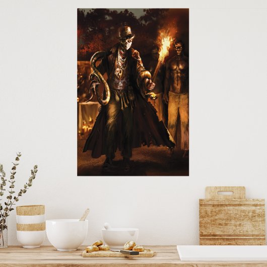 Der Voodoo Poster (Küche)
