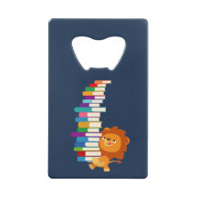 Der Voracious Reader (Niedlicher Cartoon Lion)