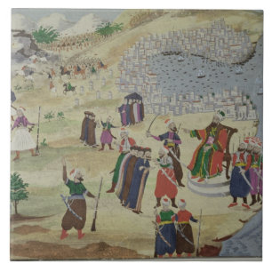 Der vorausgesagte Fall von Konstantinopele, vom Fliese