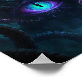 Der Vorbote darunter Poster (Ecke)