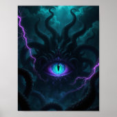 Der Vorbote darunter Poster (Vorne)