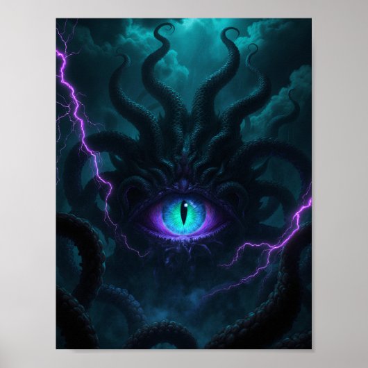 Der Vorbote darunter Poster (Vorne)