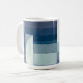 Der Vorbote des Herbstes, der Kubismus Berühmtes G Kaffeetasse (Vorderseite Links)