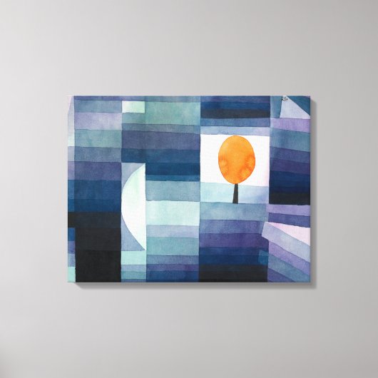 Der Vorbote des Herbstes | Paul Klee | Leinwanddruck (Vorderseite)