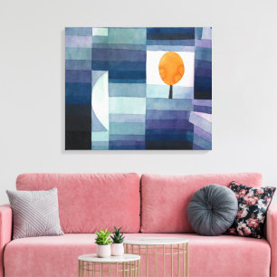 Der Vorbote des Herbstes Paul Klee Leinwanddruck