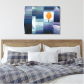 Der Vorbote des Herbstes | Paul Klee | Leinwanddruck (Insitu (Schlafzimmer))