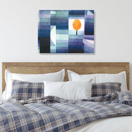Der Vorbote des Herbstes | Paul Klee | Leinwanddruck (Insitu (Schlafzimmer))